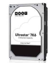 WESTERN DIGITAL Hard disk Ultrastar, 6 TB, 7200 RPM, 3.5", SAS